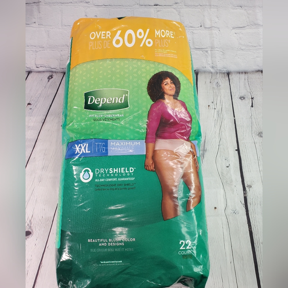 Depend Underwear For Women Size XXL